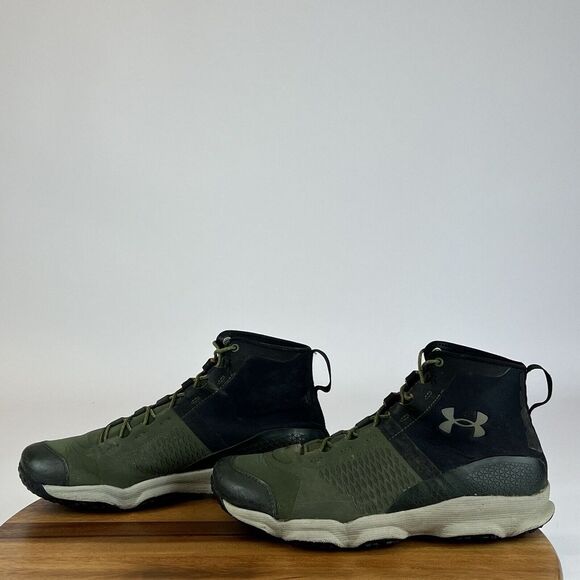 Mens Under Armour UA SpeedFit Olive Green Athletic Hiking Boots Shoes Size 8.5 D main image 6